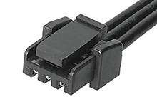 Molex Obudowa złącza pin żeńskiego na kabel Ilość pinów 3 Wymiary siatki: 1.25 mm 451110303 1 szt. towar pakowany luzem