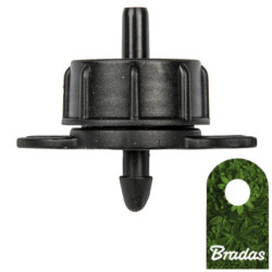 Kroplownik z przepływem turbulentnym 4l/h wyjście 4mm DSE-TOD04