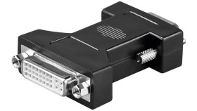 Adapter Analogowy Dvi/Vga, Niklowany - Połączenie Typu Gniazdo Dvi-I Dual...