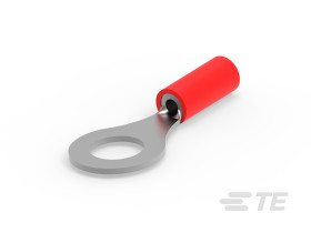 Zacisk oczkowy Ø , M8mm izolowany Czerwony TE Connectivity