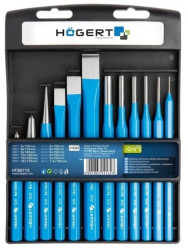 Zestaw przecinaków, punktaków i wybijaków 12 szt., CrV HT3B712