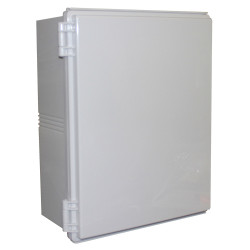 CamdenBoss CHDX8-233 X8 Series Hinged Polycarb Solid Lid 500x400x200 IP66/67