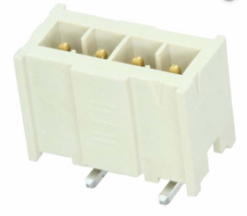 Wtyk PCB 16-pinowe raster: 2.54mm 2-rzędowe Samtec Przewlekany