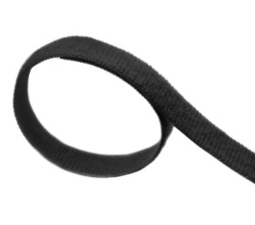 Taśma rzepowa szerokość 50mm, typu: Łącznik ustalający Czarny Velcro długość 25m