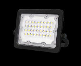 Naświetlacz LED GALAXI 30W 3000lm barwa ciepła 3000K IP65 czarny LFL232