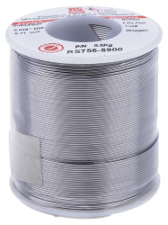 Lutowie z ołowiem średnica 0.71mm RS PRO 40% Pb temp. topnienia 183°C 500g 60% Zn