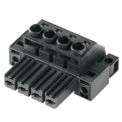 Weidmüller 1929820000 Obudowa złącza pin żeńskiego na kabel BVZ 7.62HP/10/180SFC SN BK BX, 50 szt.