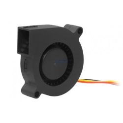 turbina 50x50x15 12V łoż.kulkowe 5,95m3/h, 3900obr, 25,8dBA