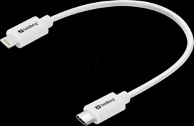136-71 Sync and charging cable, USB-C > Lightning, 0.2 m