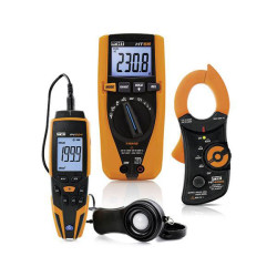 HT Instruments 1002290 SOLAR-KIT VDE Tester Kit with PV &amp; Voltage Tools