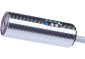 Czujnik optyczny odbiciowy M18x1 dł: 50mm Sn: 10-120mm 10-35VDC PNP NO kabel 2m IP67 OT180106