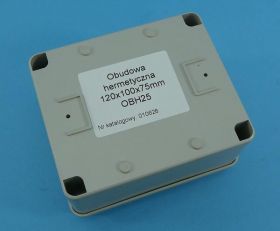 OBH-25 OBUDOWA HERMET.120x100x75mm