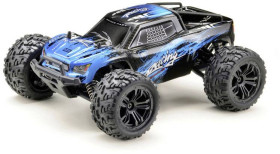 Absima Truck Racing czarno-niebieski 1:14 Model samochodu RC Elektryczny Monstertruck Napęd na wszystkie koła RtR 2,4 GH