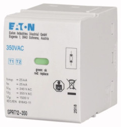 Wkład ogranicznika przepięć Typ T1+T2 25kA 240V SPRT12-350 195237