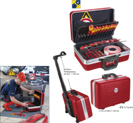 Hazet 150/43 Zestaw narzędzi do pojazdów hybrydowych i elektrycznych