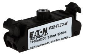 Blok LED Eaton RMQ Titan M22 blokada Blok świetlny 30V ac/dc LED przyłącze Push In kolor Biały