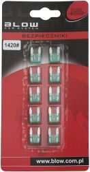 Bezpieczniki samochodowe MINI 30A 100szt.