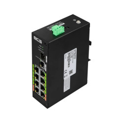 Switch PoE 9-portowy 100Mbps + SFP BCS-L-SP08E01G-1SFP