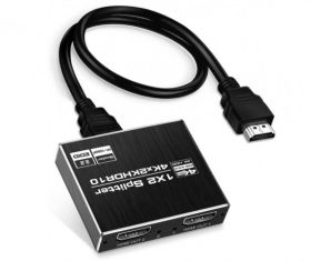SPLITTER HDMI 1*2HDMI 4K HDR HDCP 2,2