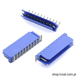 76382-411 Connector 11 Pin Horiz R 2.54 THT DUPONT