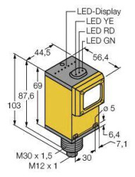 Czujnik światła Turck Q45AD9CVQ 3037633 1 szt.