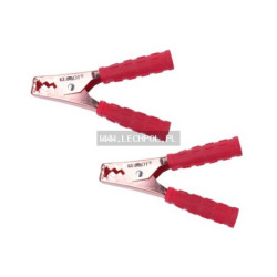 Złącze krokodyl 200A czerwone KRO0408