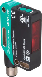 Distance sensor, 100-300 mm, NPN/PNP, Form A (N/O) / Form B (N/C), 18-30 VDC, M12-connector, IP67/IP69/IP69K, 295670-100361