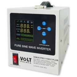 Przetwornica VOLT POLSKA SINUSPRO 1100E PLUS 12/230V (700/1100W) [AGM, GEL, LiFePO4