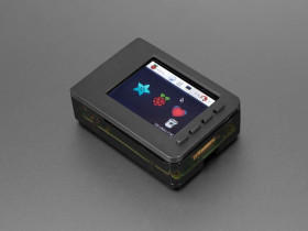 Adafruit Pi Model B+ / Pi 2 / Pi 3 - Case Base and Faceplate Pack - Black