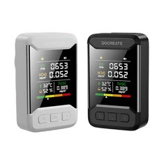 4W1 CM51 Wewnętrzny monitor jakości powietrza w zakresie tlenku węgla,formaldehydu HCHO i TVOC,przenośny,wielofunkcyjny,pomiar t