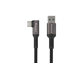 Kabel USB-C(M)-USB-A(M) 3.1 GEN 1 3M 5GB/S PD15W VR czarny GENESIS NVC-2220