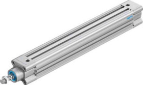 Siłownik pneumatyczny z tłoczyskiem skok: 250mm Festo Ø 32mm dwustronnego działania Action DSBC-32-250-D3-PPSA-N3