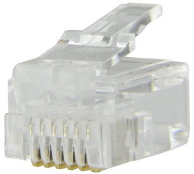 Wtyk telefoniczny RJ12 6P6C NEKU /WORECZEK 100szt./