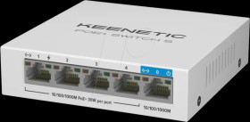 KN-4610-01-EU Switch, 5-Port, Gigabit Ethernet, PoE