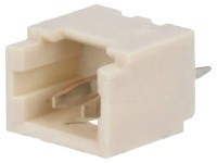 TMXX02-W/2 Złącze mocy, wtyk do druku - 2pin (prosty) raster gniazda: 1.25mm - kpl. 2 sztuki