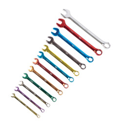 CK Tools T4346M12ST Combination Spanners Set, colour coded, 12-pcs