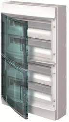 Striebel & John 1SLM006500S1219 M65W472TN4 Szafka rozdzielcza nadtynkowy Ilość rzędów = 4 Content 1 szt.