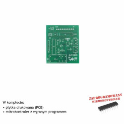 Regulator obrotów silnika modelarskiego do modeli RC - PCB i mikroprocesor do projektu AVT 2839