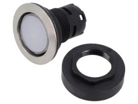 Przełącznik wciskany zależnie od oprawy 22mm IP65 RRJVAT