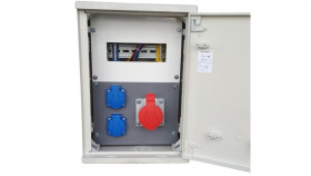 Rbog1 Rozdzielnica Budowlana Erbetka 16/5 400V - 2X230 Rozdzielnia Złącze...