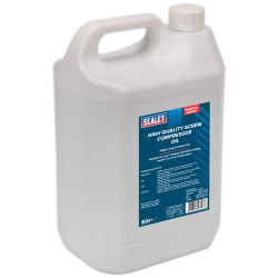 Sealey SCPO5 Screw Compressor Oil 5ltr