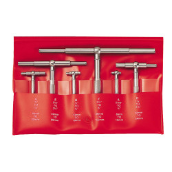 Starrett DC907 S579HZ Telescopic Gauge Set 6 Piece 8-150mm