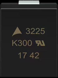 Varistor, SMD 3225, VV 27 V, 100 A, 22 V (DC), 17 V (AC), ±10 %, 0.01 VA (AC), 0.5 J, B72650M0170K072