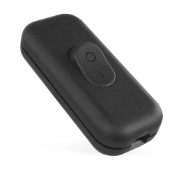 Wyłącznik na kabel czarny, na przewód