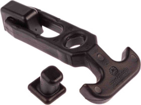 Trzymacz ciśnieniowy Plastik, guma 122 x 25.4 x 31mm Southco