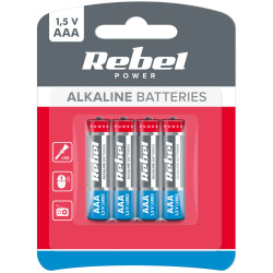 Baterie alkaliczne AAA 1,5 V (4szt)