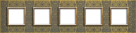 DANTE Ekskluzywne Ramka 5x / 4501185 + podkład szkło transparentne 450118521