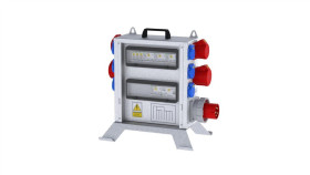 Rozdzielnica Budowlana Eltower-S W63-002206 Ip44 Wtyk Cee 63A Gn: 6Xgk 230V...