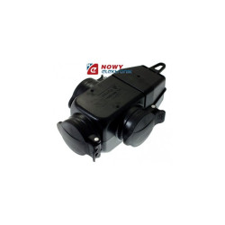 GNIAZDO Potrójne Elgotech GD-30 3 Gniazda hermetyczne IP44