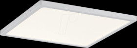 92938 LED recessed panel Areo, 8 W, 3000 K, square, dimmable, white